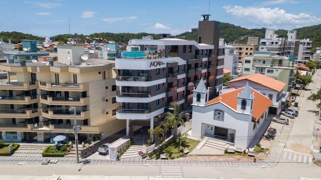 AION 205 - Apartamento a 50 metros da praia de Bombinhas - Piscina e Academia com Vista Panorâmica Exterior foto
