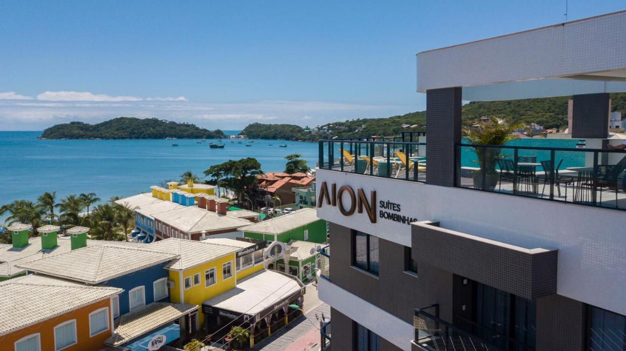 AION 205 - Apartamento a 50 metros da praia de Bombinhas - Piscina e Academia com Vista Panorâmica Exterior foto