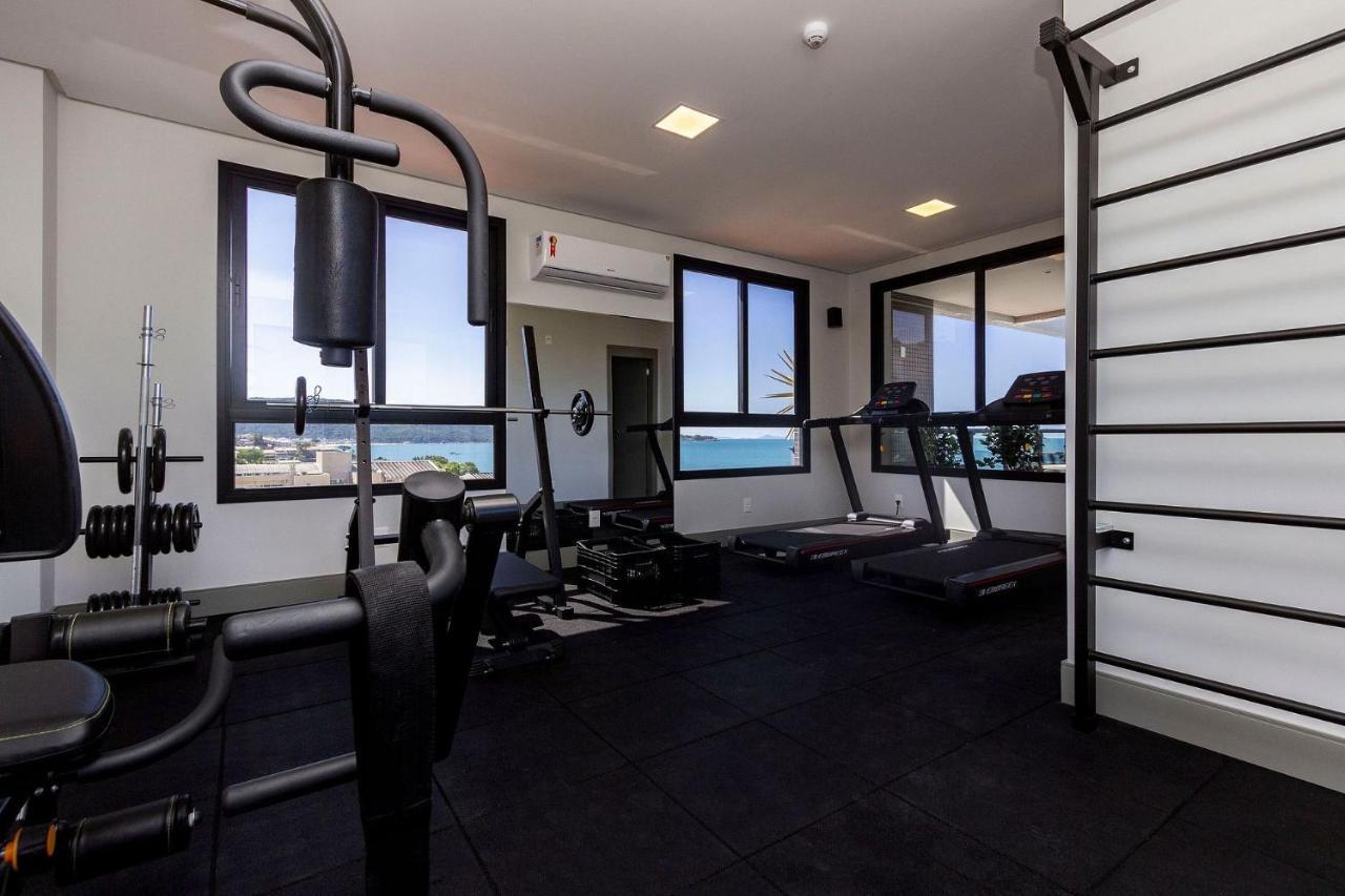 AION 205 - Apartamento a 50 metros da praia de Bombinhas - Piscina e Academia com Vista Panorâmica Exterior foto